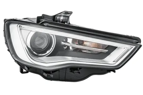 VW Фара основна Bi-Xenon з мотором рег.D3S прав.Audi A3 12- HELLA 1EL 010 740-581