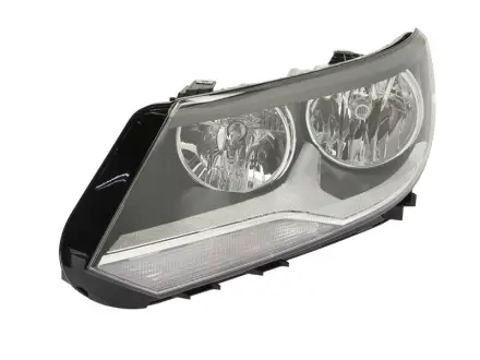 VW Фара основна галоген,з мотором,H15 H7 PY21W W5W лів.Tiguan 11- HELLA 1EL 010 749-211