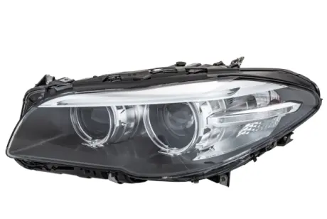 BMW Фара основна Bi-Xenon з мотором,без ламп,без предвкл.прибора D1S PY24W з денне.світлом лів..5 F10 07/13- HELLA 1EL 011 087-711