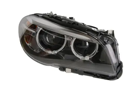 BMW Фара основна Bi-Xenon з мотором,без ламп,без предвкл.прибора D1S PY24W з денне.світлом прав..5 F10 07/13- HELLA 1EL 011 087-721