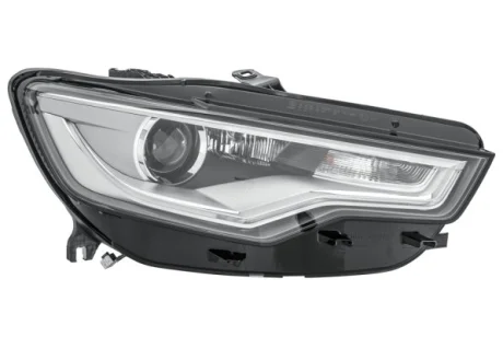 VW Фара основна Bi-Xenon, LED, права (з мотором, без ламп, без блок. розж.) A6 C7 11-18 Hella 1EL 011 150-361