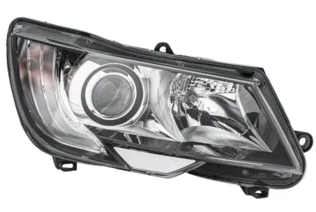 SKODA Основна фара права (Галоген, DE) SUPERB II (3T4), SUPERB II (3T5) HELLA 1EL 011 314-321