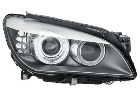 BMW фара основна Bi-Xenon з мотором,без ламп,без предвкл.приладу D1S H8 з денне.світлом прав.7 F01 08- HELLA 1EL 354 689-021