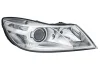 SKODA Фара основна Bi-Xenon з мотором,с предвкл.аппаратом,без газ.лампи D1S/H1 PY21W W5W прав.Octavia II 09 Hella 1ZL 247 052-321 (фото 1)