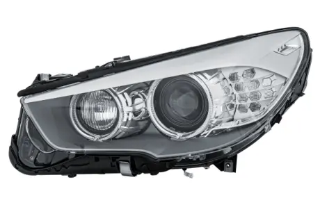 BMW Фара основна Bi-Xenon з мотором,без газоразр.лампи,без предвкл.прибора,D1S/H7 PY24W з денне.світлом лів.5 Gran Turismo F07 09- HELLA 1ZS 010 130-611