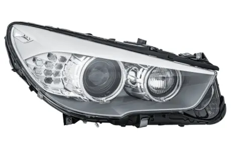 BMW Фара основна Bi-Xenon з мотором,без газоразр.лампи,без предвкл.прибора,D1S/H7 PY24W з денне.світлом прав.5 Gran Turismo F07 09- HELLA 1ZS 010 130-621