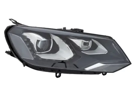 VW Фара основна Bi- Xenon з мотором,с предвкл.аппаратом,с газоразр.лампой D3S WY21W з денне.світлом прав.Touareg 10- HELLA 1ZS 010 328-061