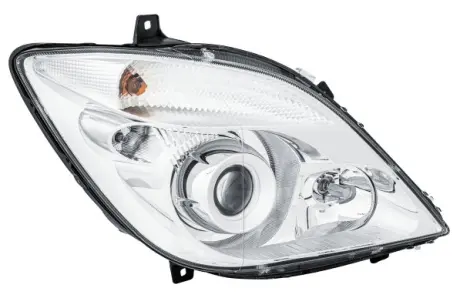 DB Фара основна Bi-Xenon з мотором,з лампами,с предвк.аппаратом D1S/H7 PY21W W5W прав.Sprinter 06- HELLA 1ZS 247 012-221