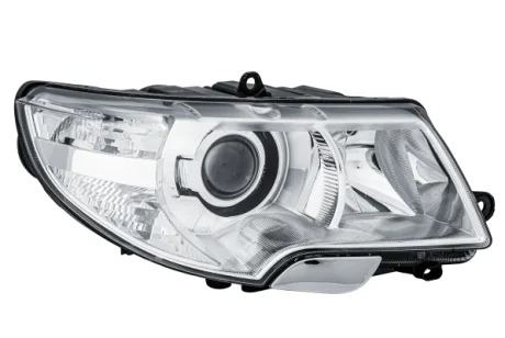 HELLA SKODA фара основна Bi-Xenon з мотором з предвкл.апаратом,без ламп D1S H3 W16W W5W прав.SuperB 08-05/13 Hella 1ZS 247 047-341