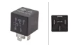 Реле робочого струму 12V, 30A/40A 5 пол Hella 4RD 933 332-401 (фото 1)