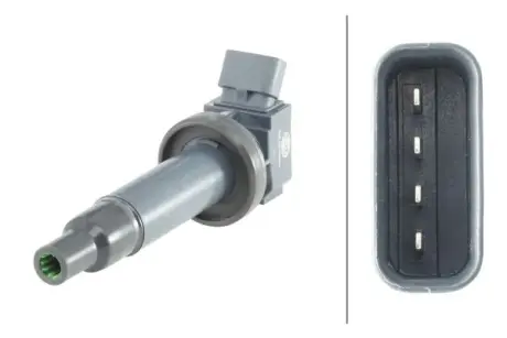 TOYOTA котушка запалювання Avensis 1.4/1.8 00-,Corolla 1.4/1.8 00-,RAV 4,Yaris HELLA 5DA 358 000-421