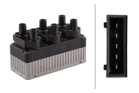 VW Котушка запалювання SHARAN 2.8 95-, MERCEDES-BENZ, FORD HELLA 5DA 358 057-091