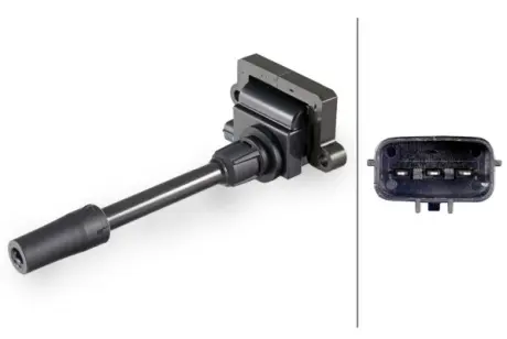 Котушка запалювання VOLVO V40 MITSUBISHI CARISMA, PAJERO III, PAJERO PININ I, SPACE STAR 1.8/2.0/3.5 07.95-06.07 HELLA 5DA 358 057-351