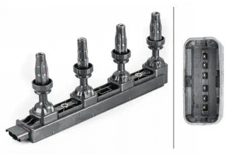 PEUGEOT Котушка запалювання 301 1.6 12-, 208 1.6 19-, 308 1.6 14-, CITROEN HELLA 5DA 358 057-861