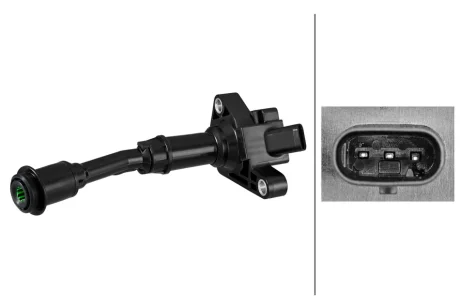 FORD Котушка запалювання C-Max II, Focus III, Galaxy, Kuga II, Mondeo V 1.5 EcoBoost 14 Hella 5DA 358 101-451