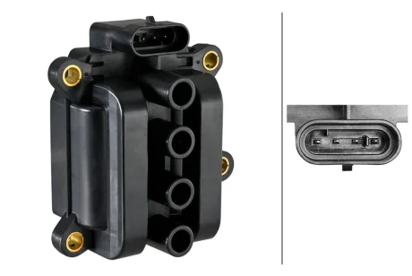 HELLA RENAULT котушка запалювання Kangoo 1,2 01-. Hella 5DA 358 102-151