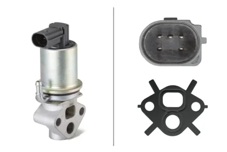 VW Клапан EGR Audi A3, Caddy III, Golf IV, Touran, Skoda Octavia I,II 1.6 97 Hella 6NU 010 171-371
