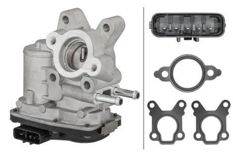 NISSAN клапан повернення ВГ (EGR) Pathfinder III,Navara 2.5dCi 05- HELLA 6NU 014 864-661