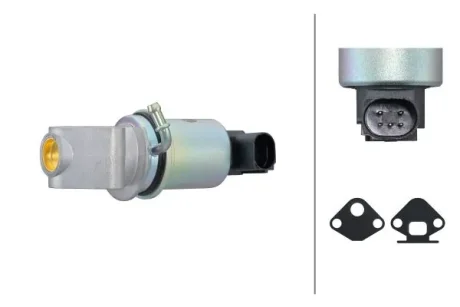 VW клапан EGR Golf IV, Polo, Skoda Fabia, Octavia, Seat 1.4/1.6 99 Hella 6NU 014 865-431