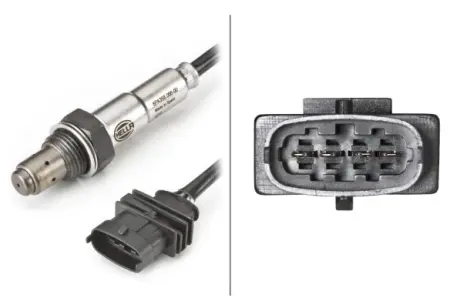 Лямбда-зонд (4 конт.) OPEL Astra G/Corsa C1,4i/Vectra з 1,6i/Zafira 1,6i HELLA 6PA 358 066-001