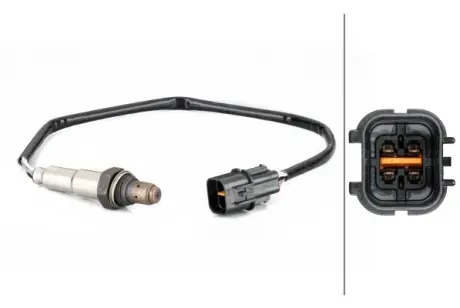 Лямбда-зонд (кількість дротів 4, 410мм) VOLVO V40 MITSUBISHI COLT V, DELICA / SPACE GEAR, GALANT VIII, L200, L400, LANCER CARGO/KOMBI, LANCER VI, LANCER VII, OUTLANDER I 1.3-3.0 12.90- HELLA 6PA 358 103-171