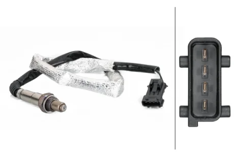 HELLA VOLVO Лямбда зонд (кисневий датчик) C30 T5 06-, S40 II 04-, S60 I 99-, V70 II 02-, XC70 I 00- Hella 6PA 358 103-221