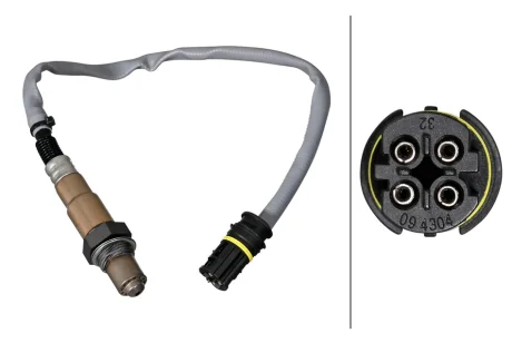 BMW Кисневий датчик (лямбда-зонд) 1 (E81), 1 (E87), 3 (E90), 5 (E60), MERCEDES-BENZ HELLA 6PA 358 221-501