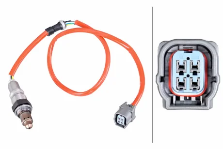 Лямбда-зонд (кількість дротів 4, 560мм) HONDA CR-V IV, CR-V V 2.4 09.15- HELLA 6PA358229021