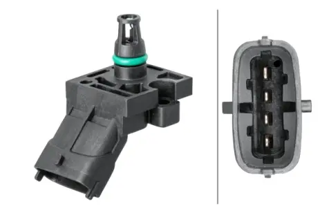 JAGUAR Датчик тиску наддува F-PACE, F-TYPE, XF II, LAND ROVER, Galaxy, Focus II,III, Kuga, Mondeo IV, Jaguar, VOLVO HELLA 6PP 013 112-041