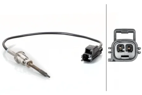 HELLA VOLVO Датчик температури відпрацьованих газів S80, V70, XC60 Hella 6PT 014 495-011