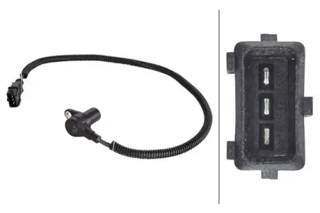 CITROEN Датчик числа обертів FIAT Ducato 2,8JTD IVECO 2,8 HELLA 6PU 009 146-491