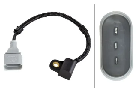 VW Датчик положення розпод.вала Audi A3,Seat,Skoda Ovtavia II,Roomster,Caddy III,Golf V,T5,Passat,Crafter 06 Hella 6PU 009 168-091