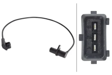 BMW датчик обертів двигуна 5 E34 530/540,7 E32/38 730/740 92 Hella 6PU 012 681-001