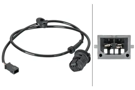 AUDI Датчик ABS задн. прав. A6 C4 2.8 95-, A6 C5 (4B2) 2.4 01- HELLA 6PU 012 806-791
