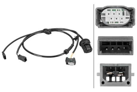 AUDI датчик ABS задн. лів. A6 97 Hella 6PU 012 806-801
