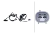 TOYOTA Датчик ABS передн. прав. HILUX VII 2.5 D 05-, 3.0 05-, FORTUNER 2.5 D-4D 09 Hella 6PU 230 048-811 (фото 1)