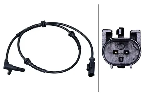 FIAT Датчик ABS перед. 500L 0.9-1.6 13 Hella 6PU 358 218-181