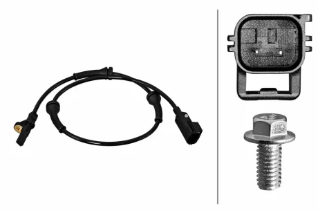 LAND ROVER Датчик ABS задній RANGE ROVER EVOQUE 12 Hella 6PU 358 218-301