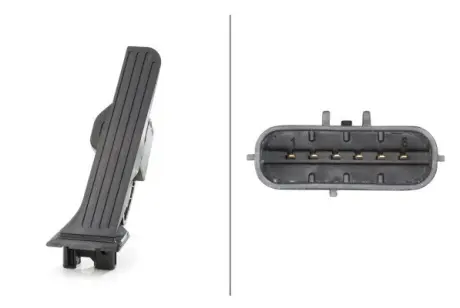 VW Датчик положення педалі акселератора Audi Q3,Golf Plus,Sharan,Tiguan,Skoda Yeti HELLA 6PV 008 890-711