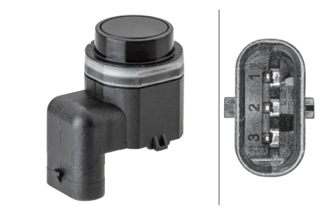 BMW Датчик паркування 2 (F45), 2 (F46), 5 (F07), 5 (F11), 6 (F06), 7 (F01, F02, F03, F04) Hella 6PX 358 141-811