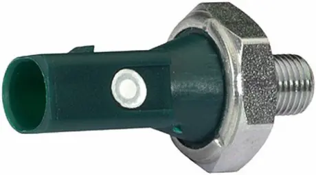 Датчик тиску масла (0,3-0,6Бар 1 pin зелен.) AUDI A1, A2, A3, A4 B9, A5, A8 D4, Q2, Q3, TT SEAT ALHAMBRA, ALTEA, ALTEA XL, ARONA, AROSA, ATECA, CORDOBA, CORDOBA VARIO, EXEO 0.8DH-4.2 07.95- HELLA 6ZL 008 280-001
