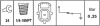 FORD датчик тиску мастила C-Max,Fiesta VI,Focus II,III,Kuga II,Mondeo III,IV,V,Transit Connect 00 Hella 6ZL 009 600-081 (фото 2)