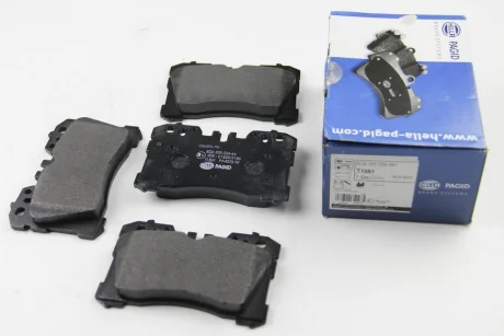 TOYOTA гальмівні колодки пер Lexus LS 06 Hella 8DB 355 006-661