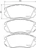 Тормозные колодки HELLA 8DB 355 013-051 (фото 4)