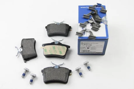 CITROEN гальмівні колодки задн Berlingo B9,Peugeot 308,5008,Partner 08 Hella 8DB 355 014-081