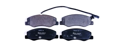 NISSAN гальмівні колодки задн (сист. Brembo) NV400 11-, OPEL, RENAULT Hella 8DB 355 015-311