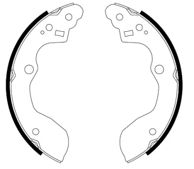 Гальмівні колодки HELLA 8DB 355 022-581