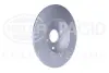 PRO DB Гальмівний диск передн Smart Fortwo -07, City-Coupe -04, Roadster -05 HELLA 8DD 355 106-601 (фото 3)