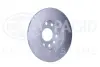 PRO VW гальмівний диск задн.Audi A3, Caddy III, Golf V,VI, Touran, Skoda Octavia II, SuperB II HELLA 8DD 355 109-641 (фото 3)