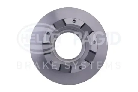 FORD диск гальм. задн. Transit 06- (з кільцем ABS) HELLA 8DD 355 113-811